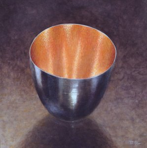 Stålskål, 2005 (akryl)